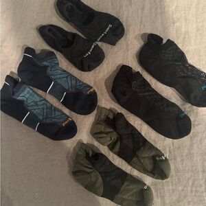 NEW Smartwool Women’s Merino Wool Low Hiking (3) and No Show (1) Socks